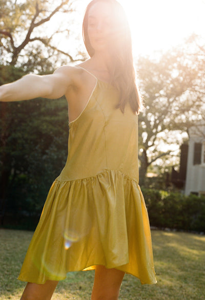 Copine Silk Dress - Mimosa