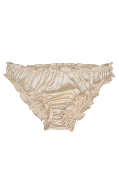 Jolie Silk Panties - Champagne