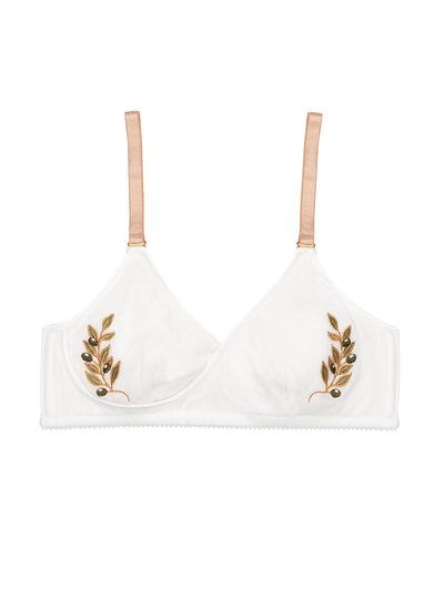 Olympia Bra - White
